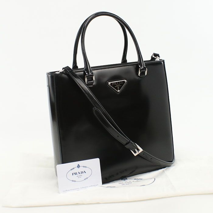 Prada 2WAY Bag 1ba330 Handbag Leather Women