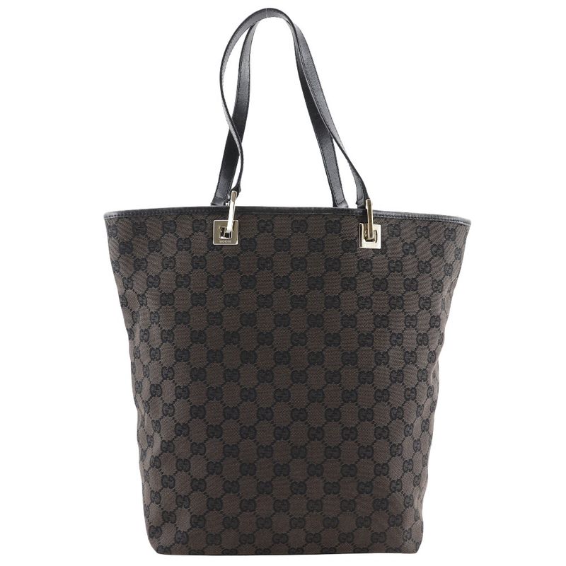 Gucci 002.1098 GG Canvas Brown Unisex Tote Bag