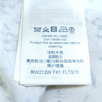 Louis Vuitton 2021 100% Cotton Floral Silk Sleeve Cut And Sewn Yellow XS (size