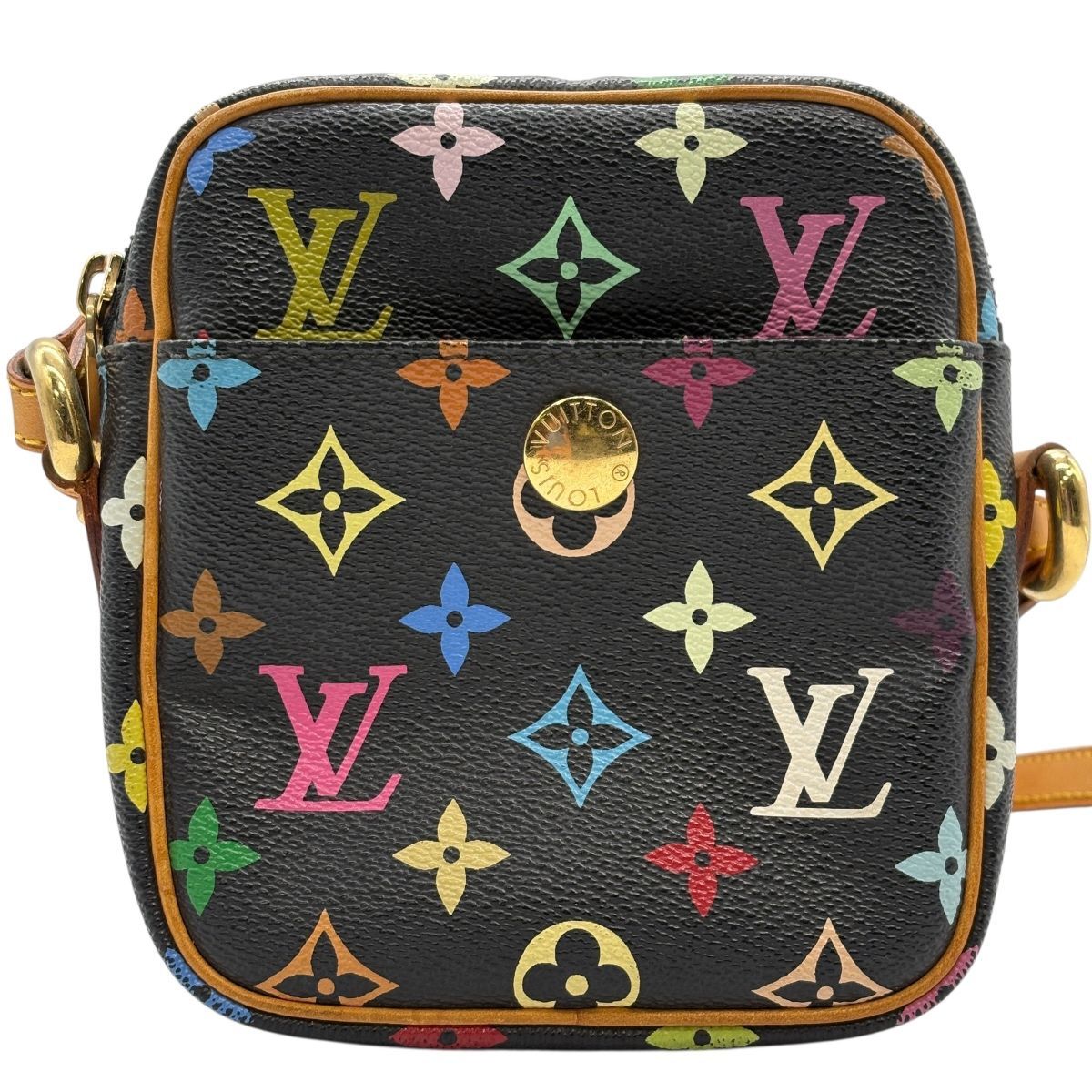 Louis Vuitton Multicolor Monogram Lift M40056 Shoulder Bag LV Noir Black