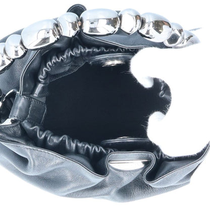 Dior Maris Pearl Handbag Leather Women's Handbag Black Excellent Condition