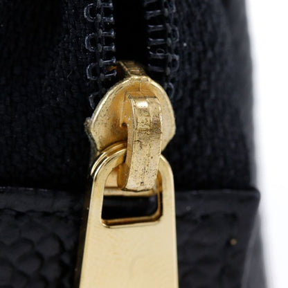 Chanel Coco Mark A13500 Caviar Skin Black Ladies Pouch