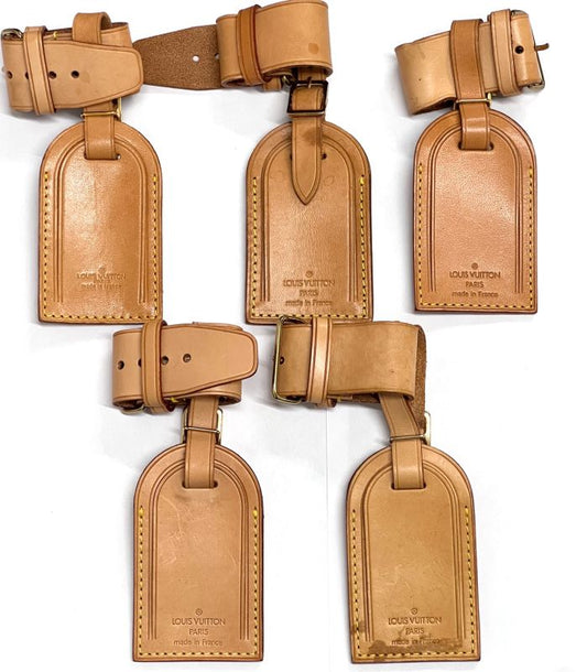 Louis Vuitton Name Tag Poinier Handle Holder Set Of 5 08bs295