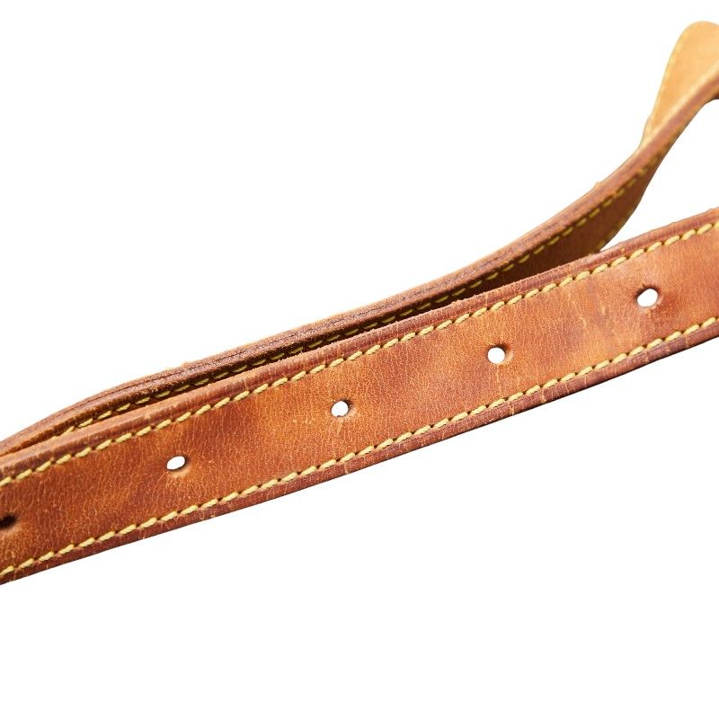 Louis Vuitton Monogram Musette Crossbody Shoulder Bag M51256 Brown PVC Leather