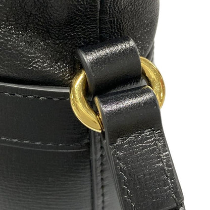 Gucci Shoulder Bag Horsebit 1955 Bucket Bag 602118 Black Drawstring Shape
