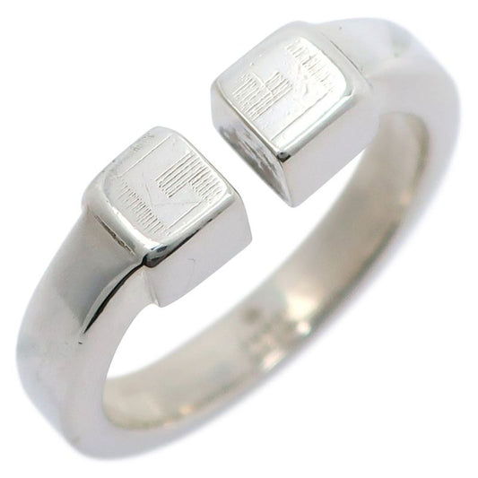 Gucci Square G Fork Ring Vintage Silver 925 Size 12 Ladies 6.5g Ring