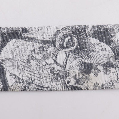 [dior] Christian Dior Mitzah Toile De Jouy Sauvage Ribbon Scarf 15jou106i602
