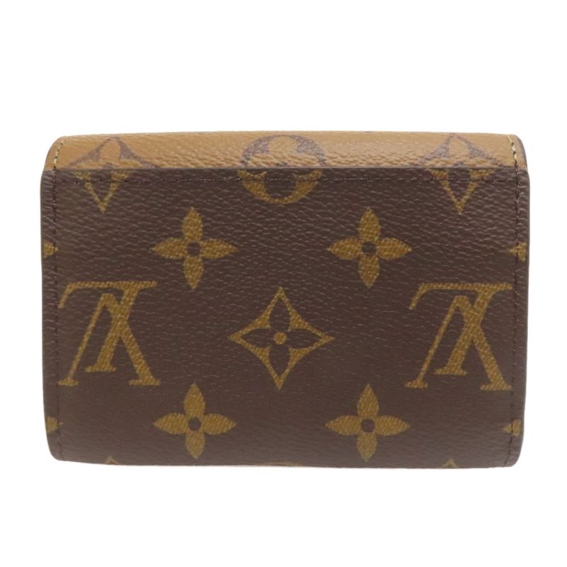 Louis Vuitton M82333 Portmonnais Rosali Coin Case Monogram Reverse Women