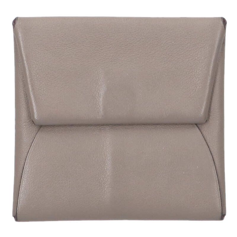 Hermes Bastia Leather Coin Case Men's Stamped A