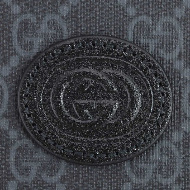 Gucci Shoulder Bag GG Supreme Black/gray