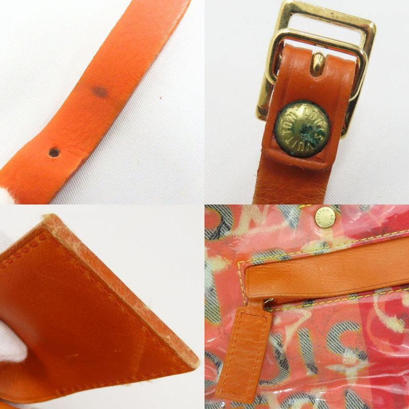 Louis Vuitton Handbag Weekender PM M95734 Monogram Pulp Rose Orange Multicolor