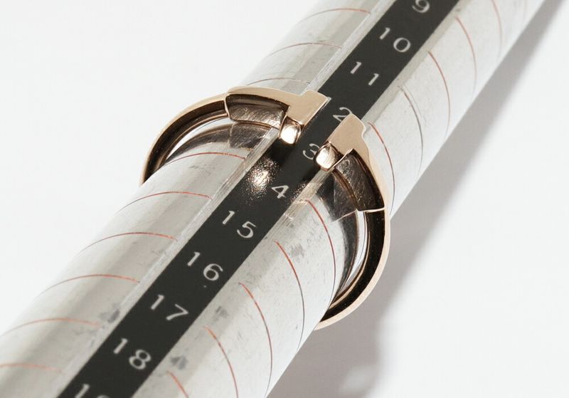 Tiffany & Co Rings 18K Pink Gold T-wire Ring