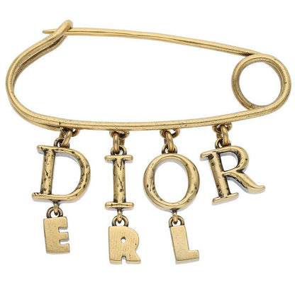 Dior × ERL Logo Design Antique Brooch Men's