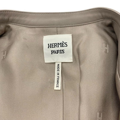 Hermes Outer Deerskin Grey Jacket Blouson