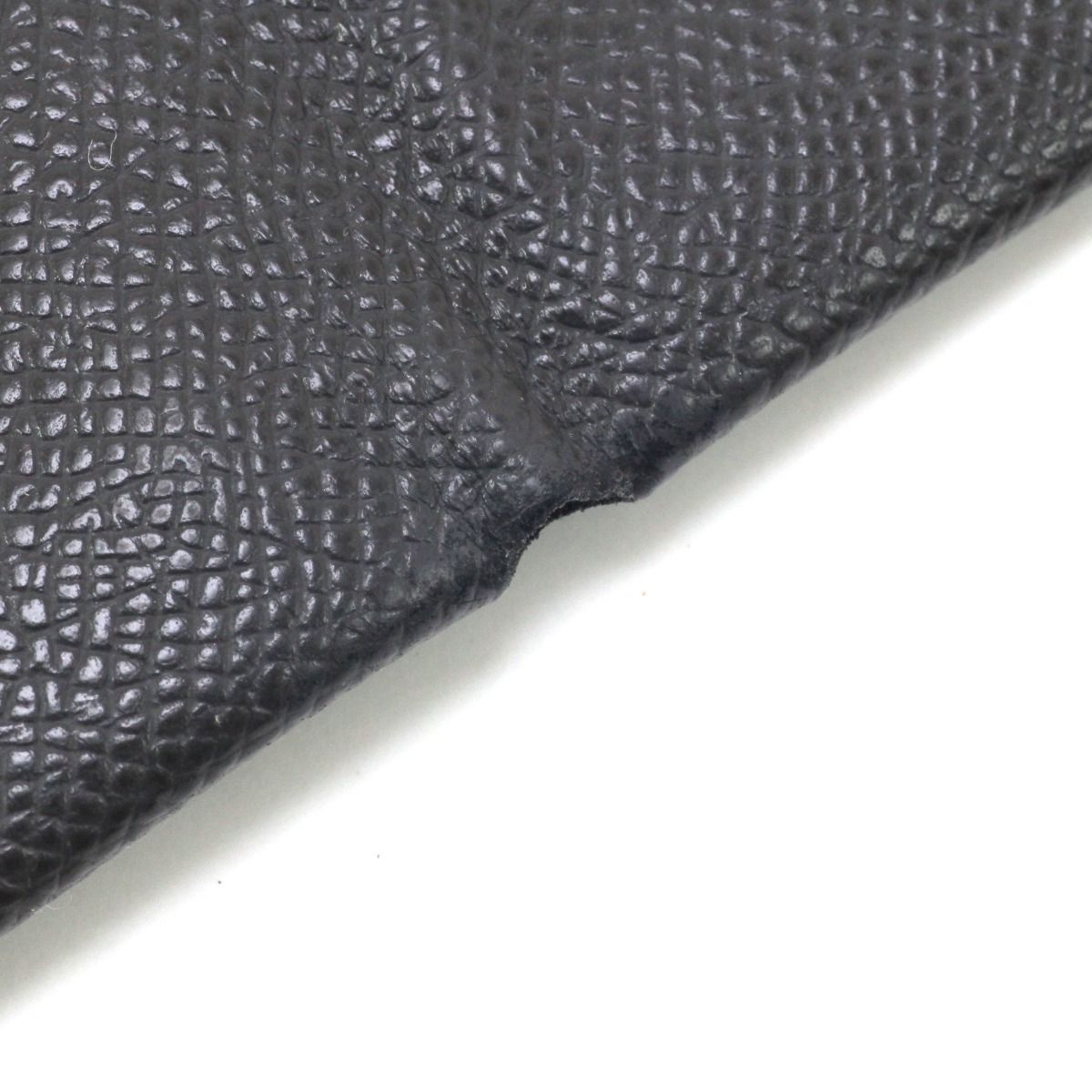 Hermes Vaux Epson Calvi Duo Business Card Holder U Fm010 PM Gray