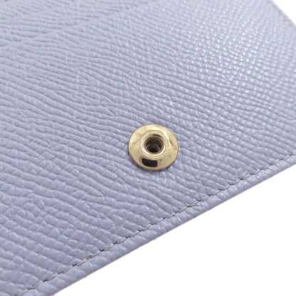 Christian DIOR Flower Card Case Leather Women