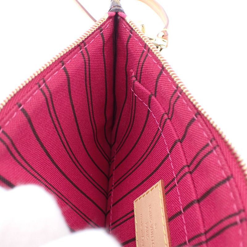 Louis Vuitton Neverfull Pouch Monogram Pink 34ka714