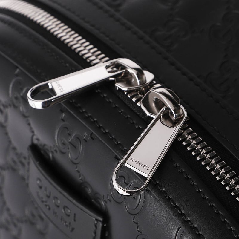Gucci Backpack Sac Guccissima Black
