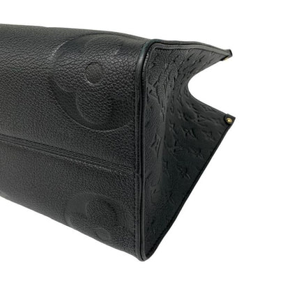 1314 Louis Vuitton Tote Shoulder Bag On The Go MM M45595 Monogram Noir Black