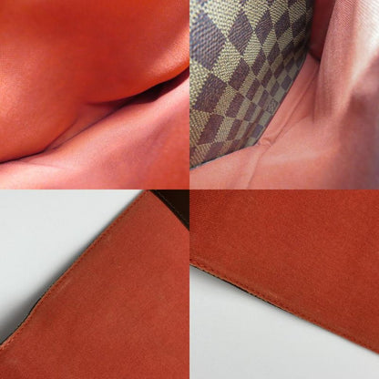 Louis Vuitton Shoulder Bag Broadway N42270 Damier Ebène Brown Gold Hardware