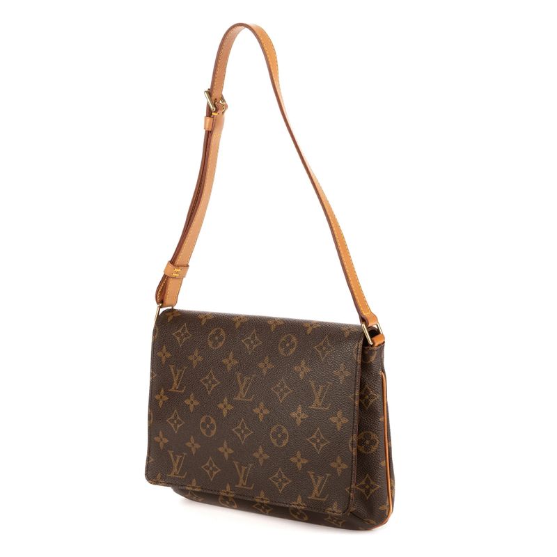Louis Vuittonmusette Tango Brown Monogram Canvas A