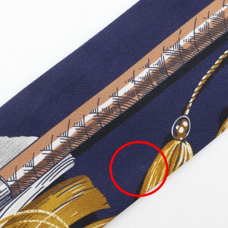 Hermes Twilley Riding March Cavalcades 2023 Autumn Winter Silk Gold Women's