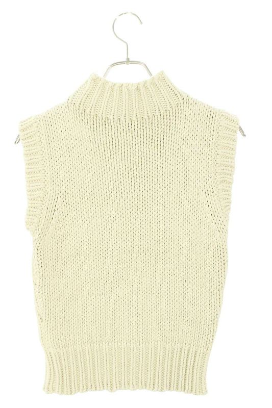 Bottega Veneta 575246 Va7g0 High Neck Low Gauge Knit Vest Women 36