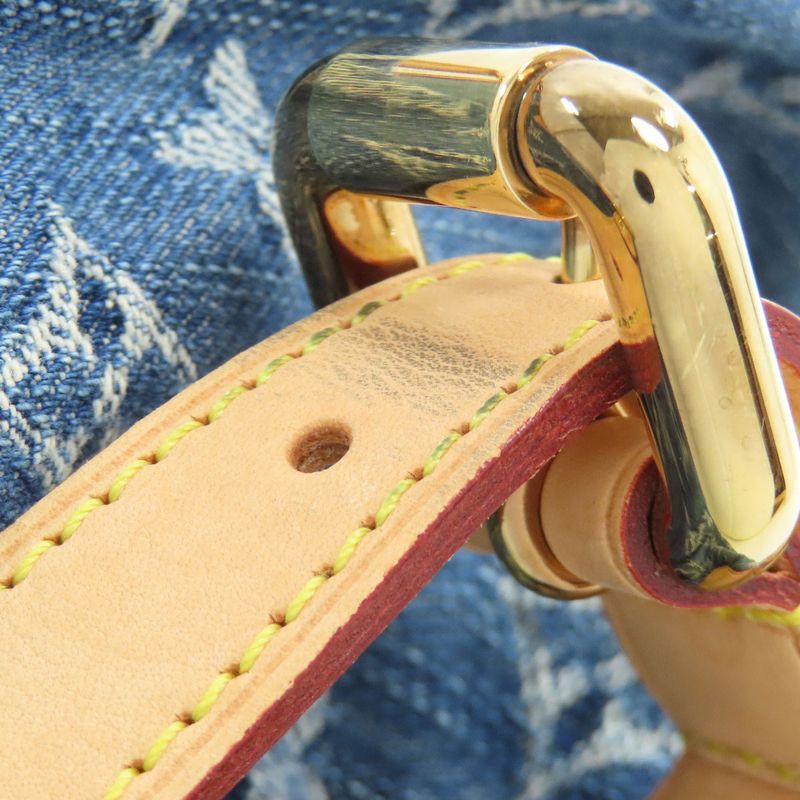 Louis Vuitton M95349 Neo-kavi MM Handbag Denim Women