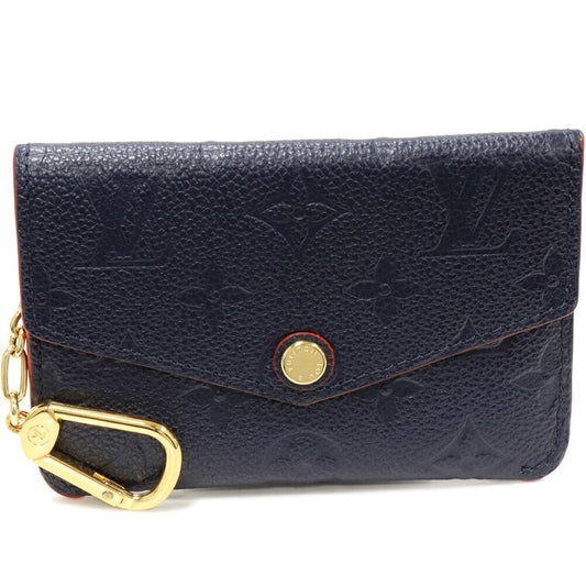 Louis Vuitton Coin Case Key Case Monogram Empreinte Marine Rouge Pochette Cles