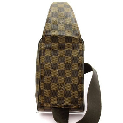 Louis Vuitton Geronimos N51994 Damier Ladies Body Bag Brown Excellent Condition