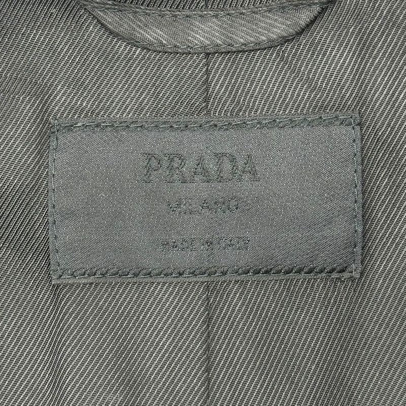 Prada 1996 Archive Leather Nylon Docking Vest Archive Leather Nylon Docking