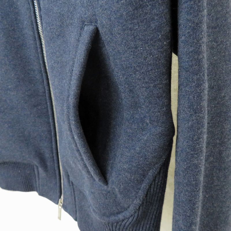 Dior Zip Up Blouson Jacket Long Sleeve 213j434a0796 Navy - XS Logo