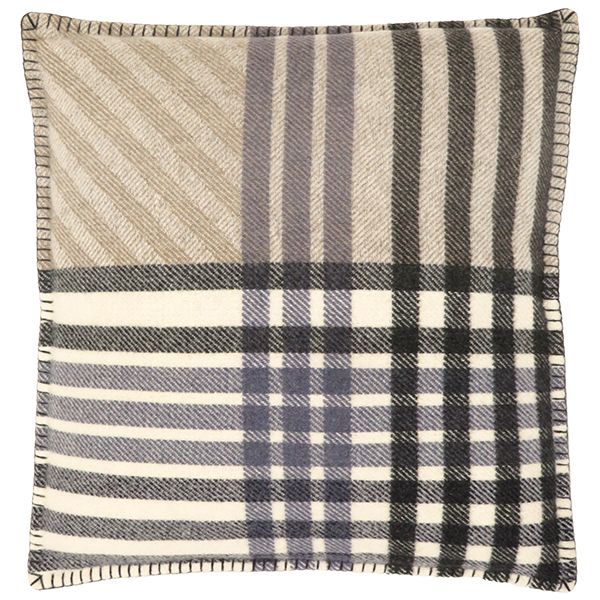 Hermes Escapade Cushion Wool Neige X Galle Green Hardware Cabas - Removable