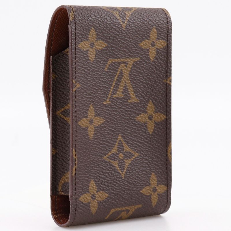 Louis Vuitton Etui Cigarette Case M63024 Monogram Canvas Brown Mi0916 Unisex