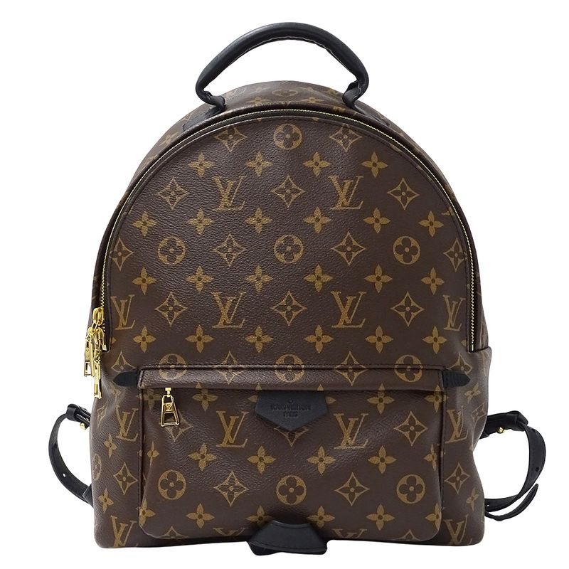 Louis Vuitton Bag Monogram Women's Men's Branded Backpack Palmsp Rings Backpack