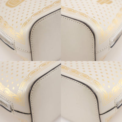 Gucci Gussy SAGA 511189 Leather White Women's Shoulder Bag