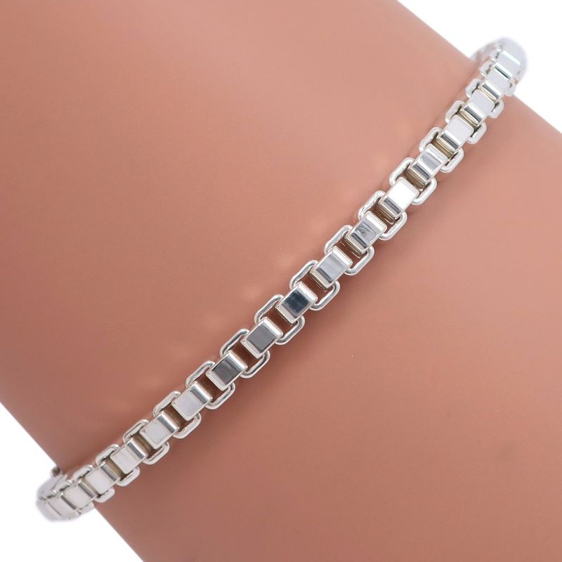 Tiffany & Co Venetian Silver 925 Ladies 16.3g Bracelet