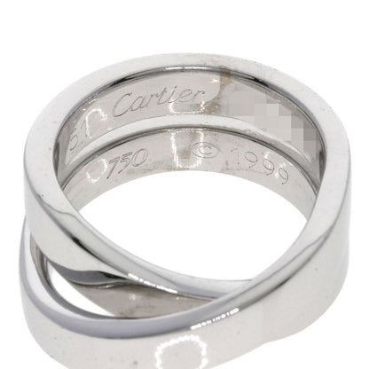 Cartier Paris Ring #51 Ring / Ring 18K White Gold Ladies