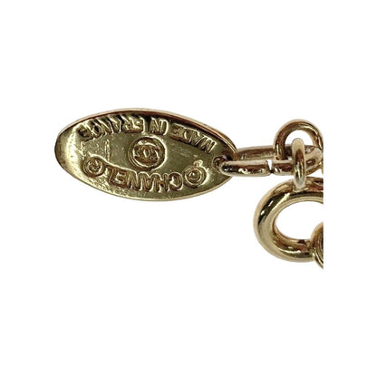 Chanel Mini Nico Mark Necklace Gold