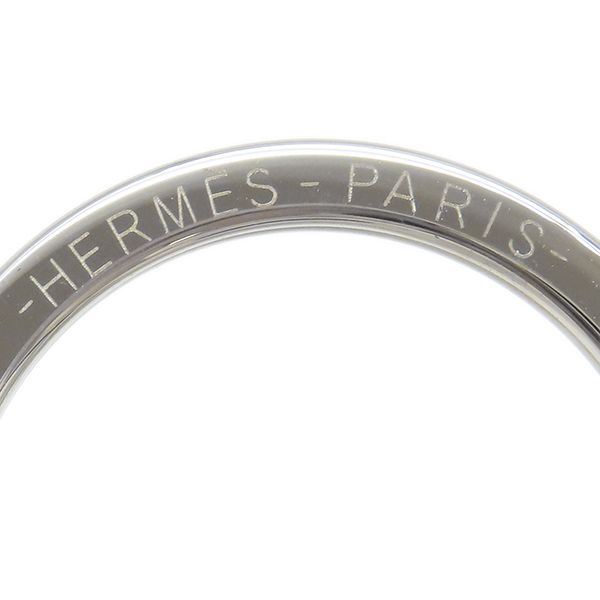 Hermes Key Ring Carmen Tricolor Lamb Skin Violet X Carnelian X Orange Poppy