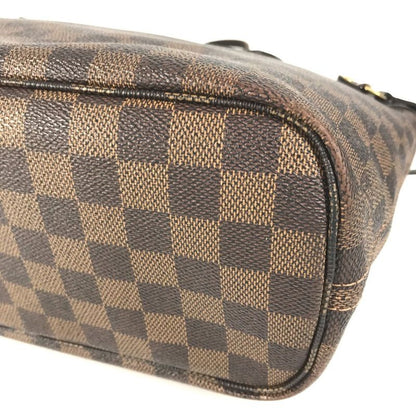 Louis Vuitton Handbag Neverfull PM N40600 Damier Canvas Ebène Brown