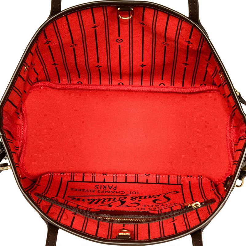 Louis Vuitton Neverfull PM Tote Bag Damier Ebène N41359 Threes Sa1142