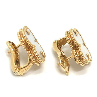 Van Cleef & Arpels Van Cleef & Arpels Earrings 18K Vintage Alhambra Vcara44100