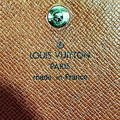 Louis Vuitton Monogram Porte Monebier Tresor M61730 Old Shape Bifold Wallet