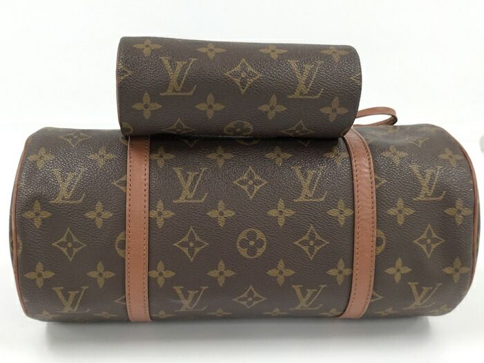 Louis Vuitton Papillon 30 Handbag Monogram Brown M51385