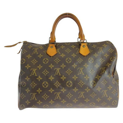 Louis Vuitton Monogram Speedy -35 Brown PVC M41524 Handbag Boston Bag Ladies