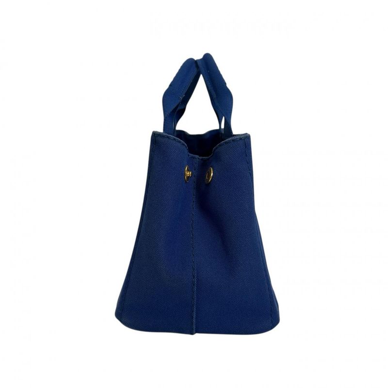 Prada B2439g Shoulder Bag Canapa Tote Mini Tote Bag Prada Blue