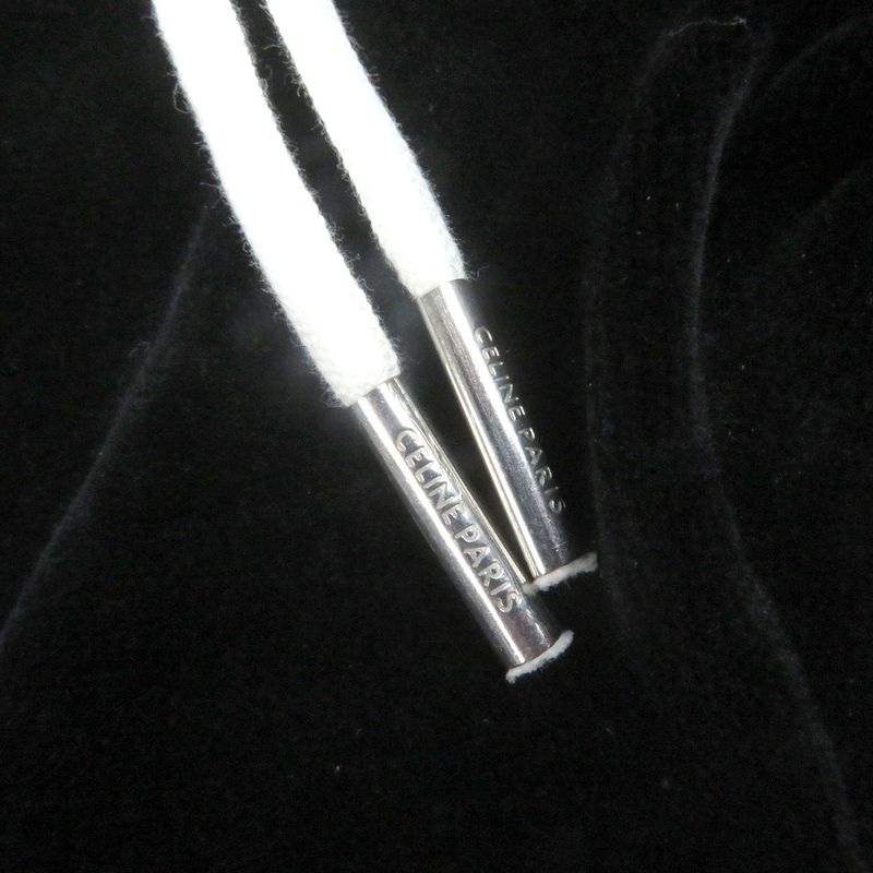 Celine 2z670748q Eddie Period Sideline Velour Track Pants Black XS Made In