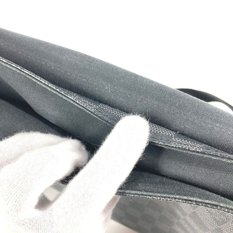 Louis Vuitton Shoulder Bag Daniel GM N58033 Damier Graphite Canvas Black