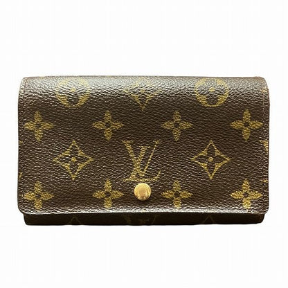 Louis Vuitton Monogram Portmonnais Bietresole M61730 Bifold Wallet For Women